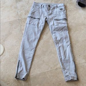 Joie park skinny gray jeans